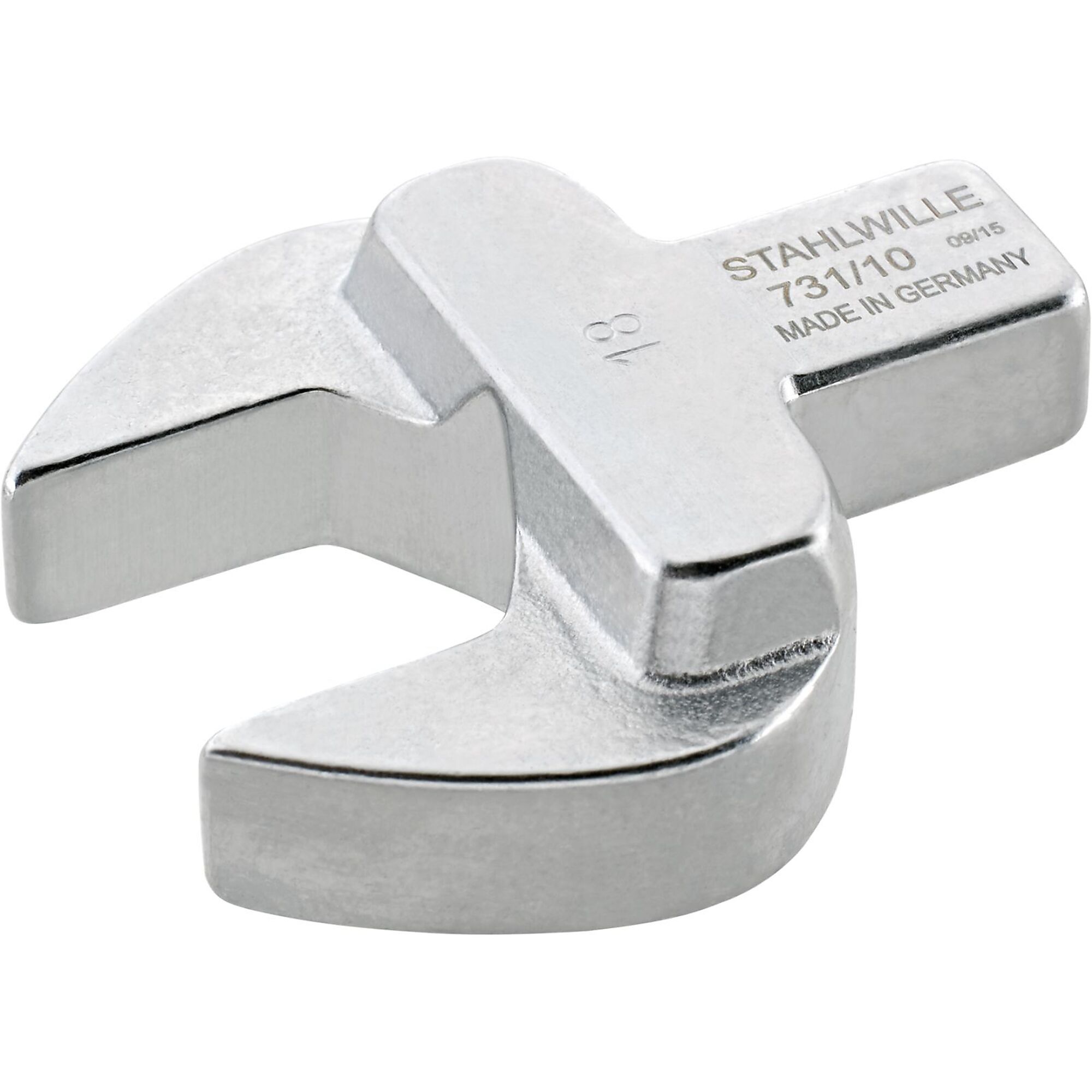 Stahlwille Tools Corp Open-Ended Insert Tool — 9mm x 12mm, 18mm, Chromium Plating, Durable, Model# 731/10 18